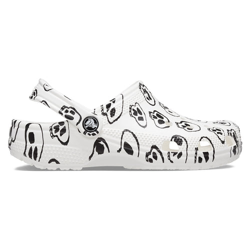 Classic Skull Print Clog