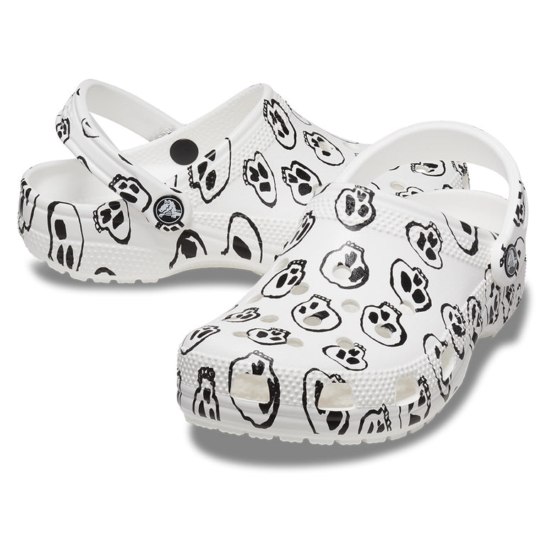 Classic Skull Print Clog