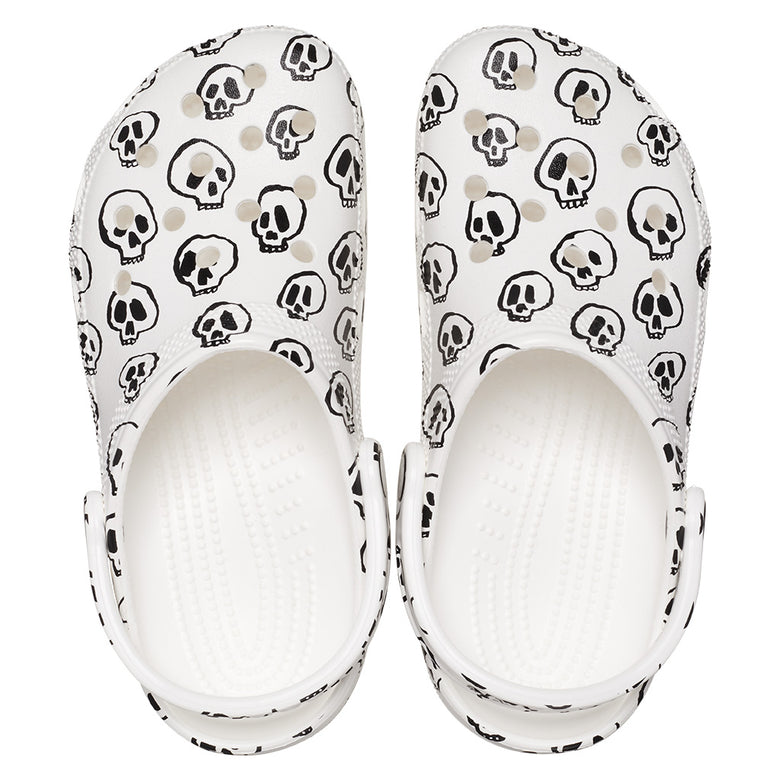 Classic Skull Print Clog