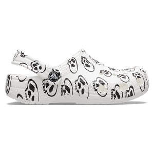 Kid's  Classic Skull Print Clog