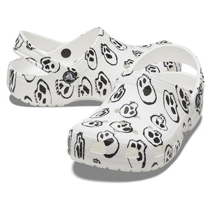 Kid's  Classic Skull Print Clog