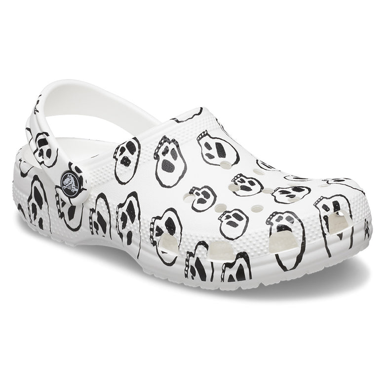 Kid's  Classic Skull Print Clog