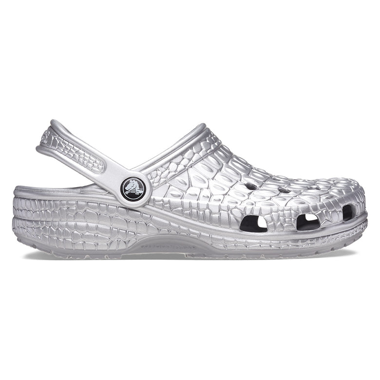 Metallic crocs sales