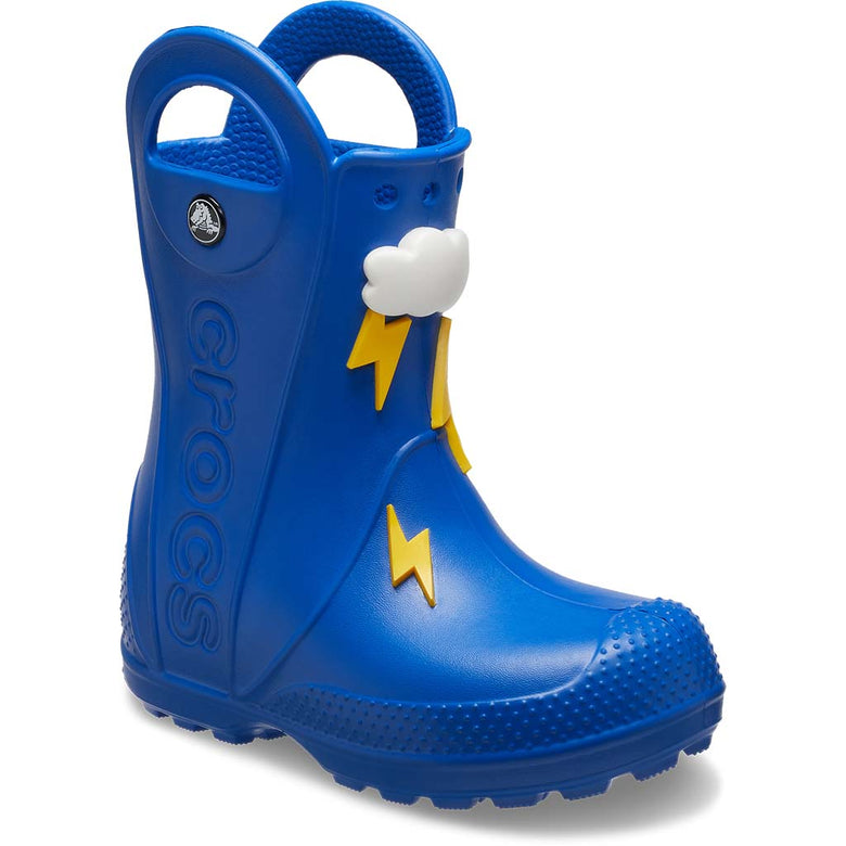 Kid's Handle It Lightning Bolt Rain Boot