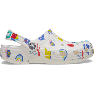 Kid's Classic Doodle Print Clog