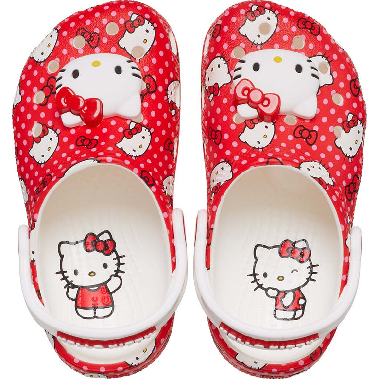 Toddler's Hello Kitty Red Classic Clog