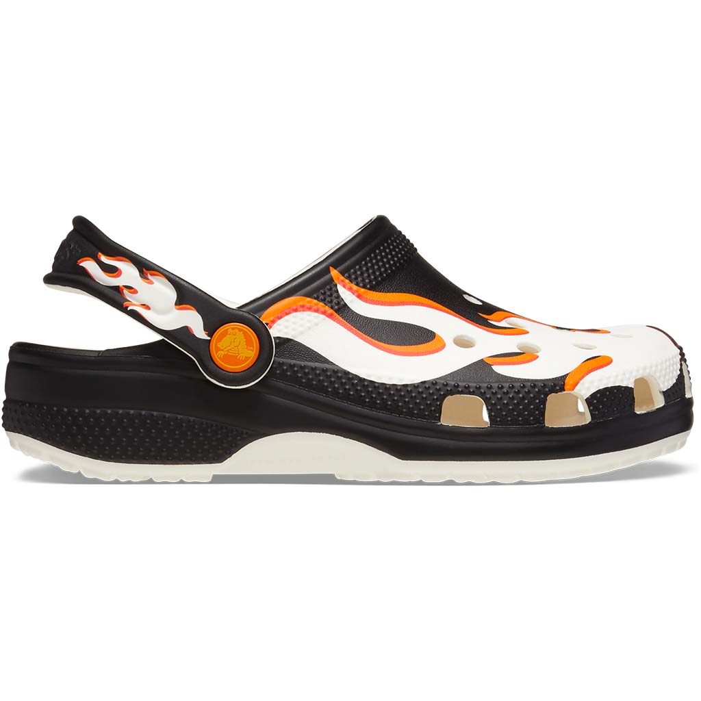 Kid´s Classic Glow Flames Clog