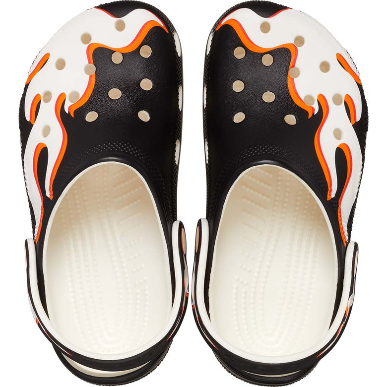 Kid´s Classic Glow Flames Clog