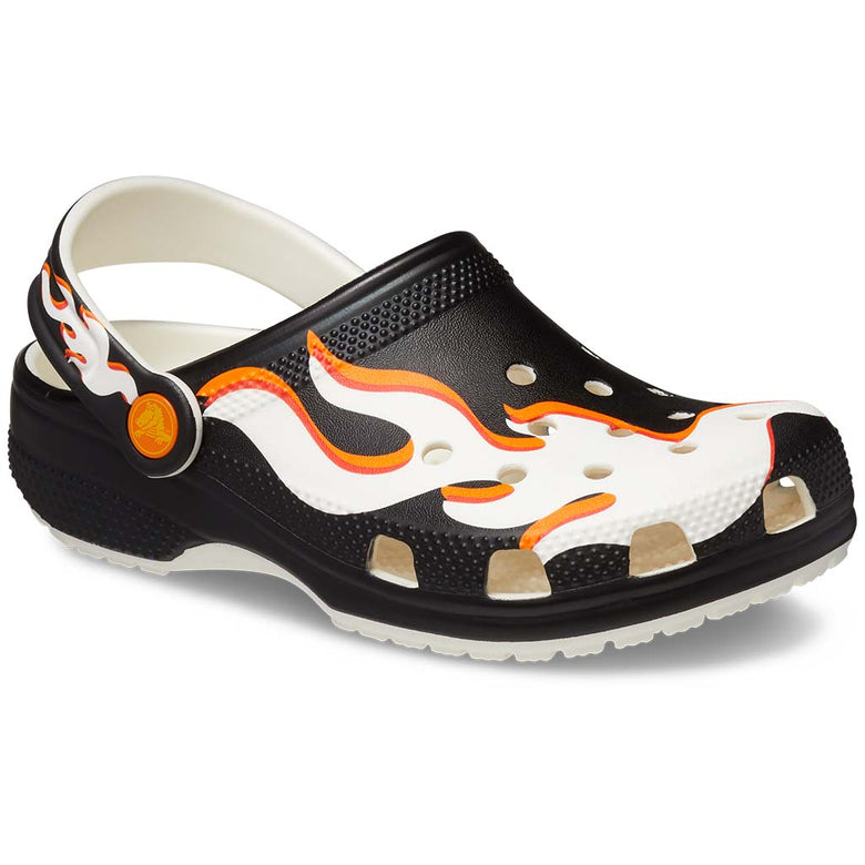 Kid´s Classic Glow Flames Clog