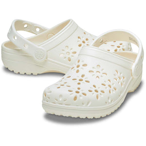 Classic Floral Cut Out Clog