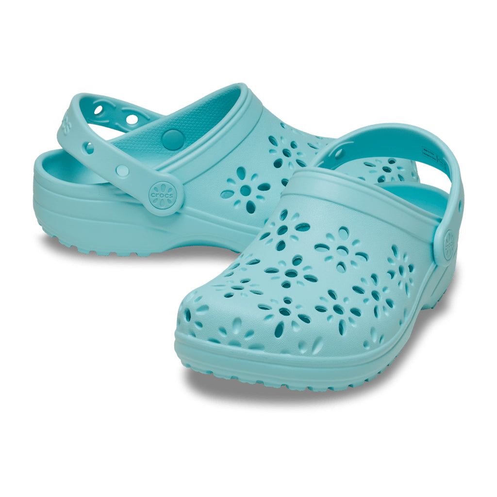 Kid´s Classic Floral Cut Out Clog