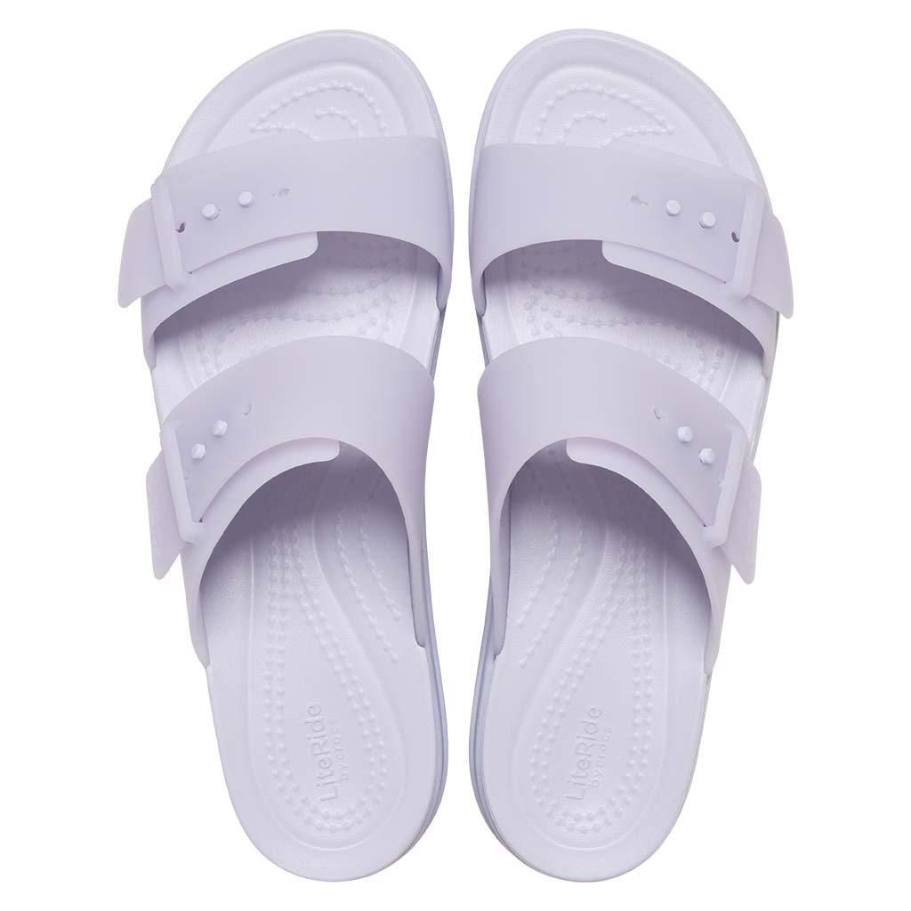 Women´s Brooklyn Buckle Frosted Low Wedge