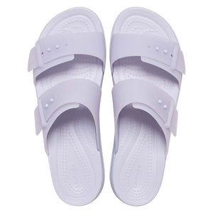 Women´s Brooklyn Buckle Frosted Low Wedge