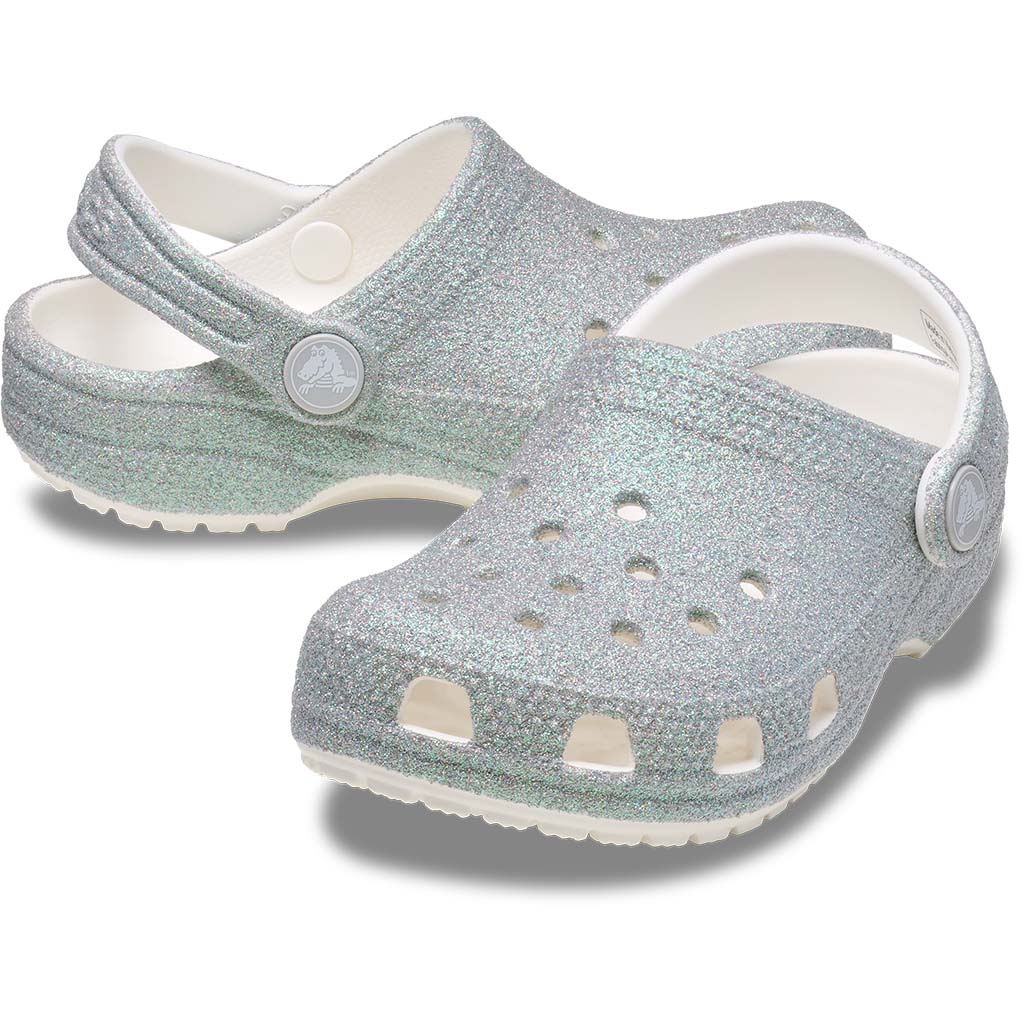 Toddler´s Classic Iridescent Glitter Clog