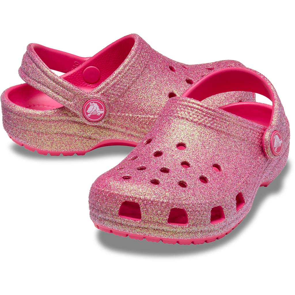 Toddlers' Classic Iridescent Glitter Clog