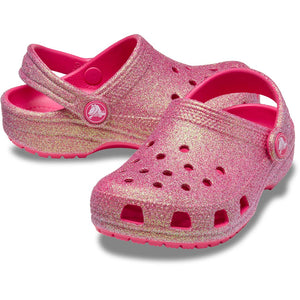 Toddlers' Classic Iridescent Glitter Clog