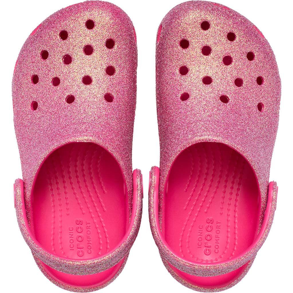 Toddlers' Classic Iridescent Glitter Clog