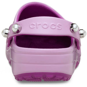 Floral Cut Out Elevated Clog