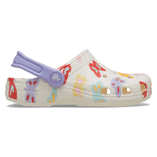 Toddler´s Classic Butterfly Graphic Clog