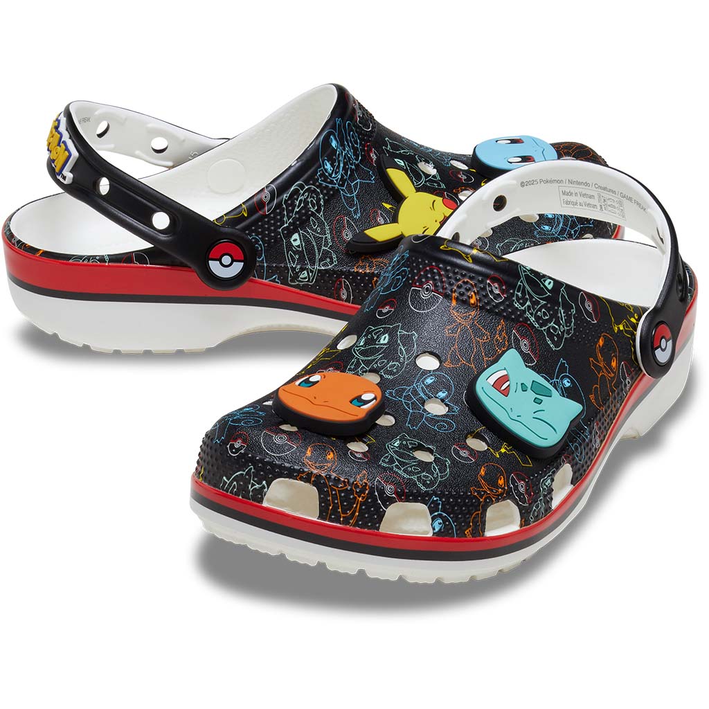 Pokemon Print Classic Clog