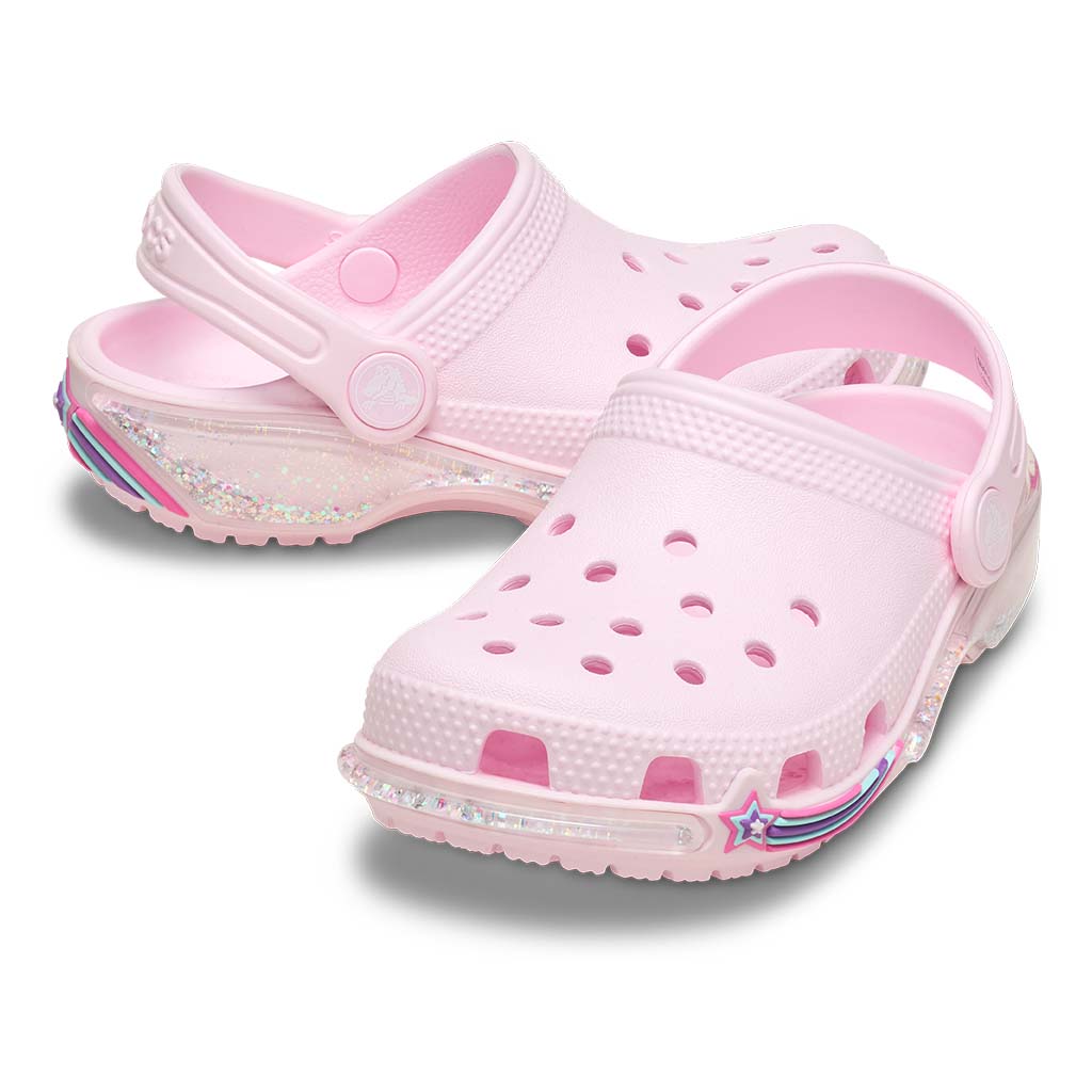 Kid's Classic Star Sparkle Shaker Clog