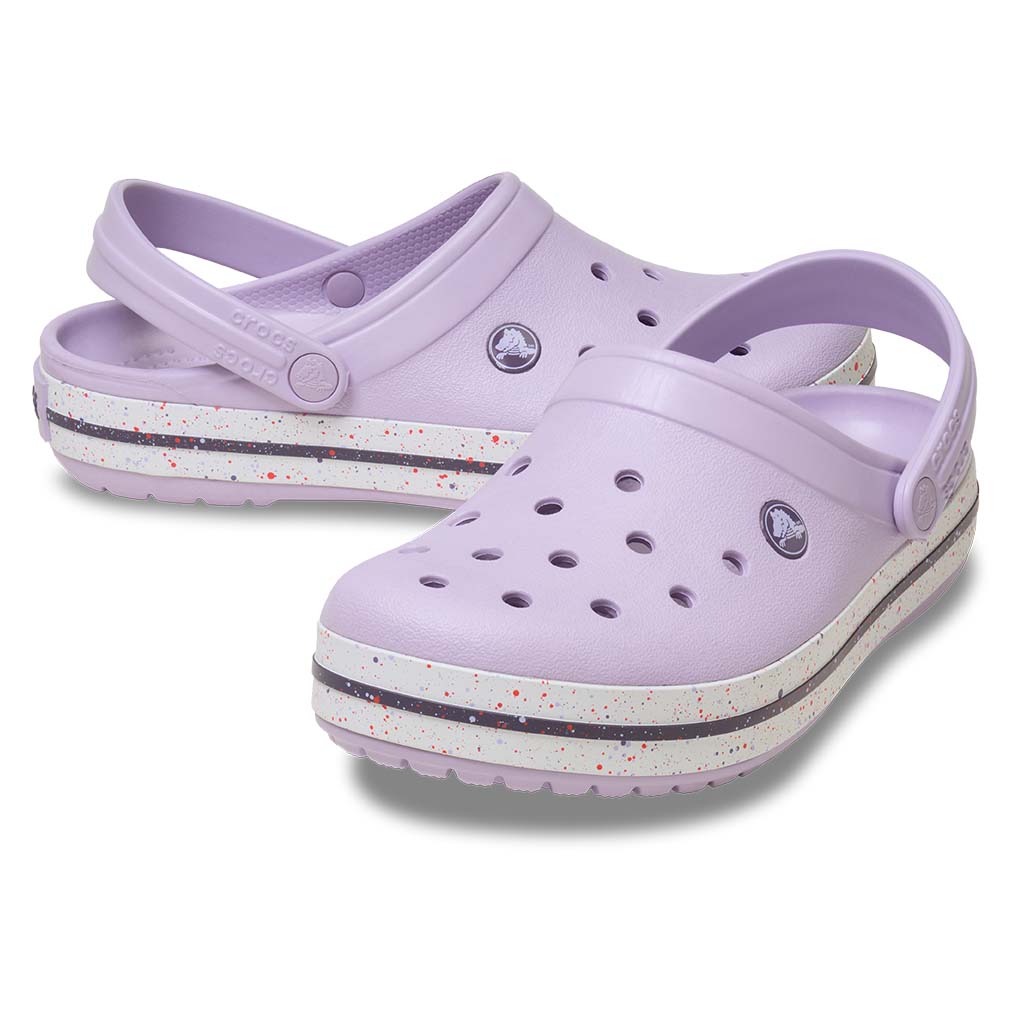 Crocband Speckled Band Clog