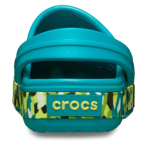 Crocband Glow Confetti Band Clog K