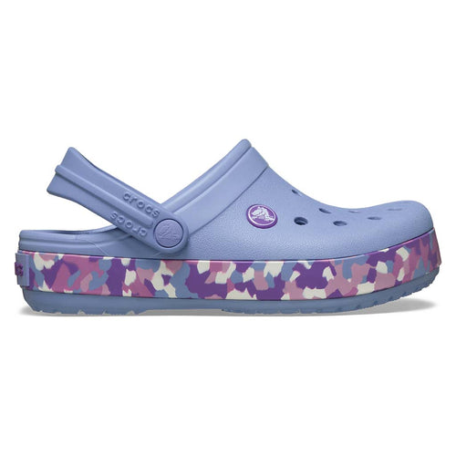 Crocband Glow Confetti Band Clog K