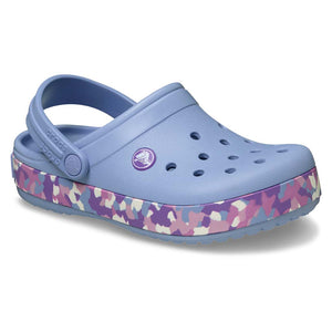 Crocband Glow Confetti Band Clog K