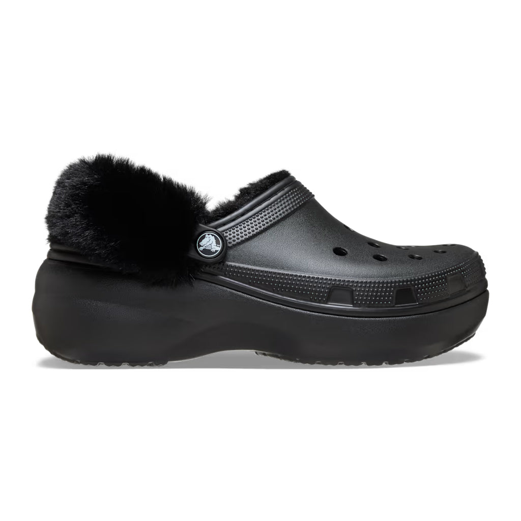 Women's Classic Platform Fuzz Lined Clog