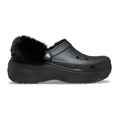 Women's Classic Platform Fuzz Lined Clog