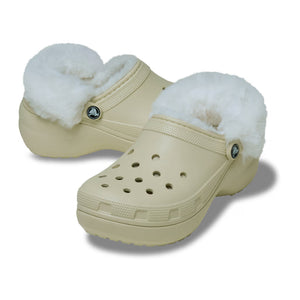 Women's Classic Platform Fuzz Lined Clog