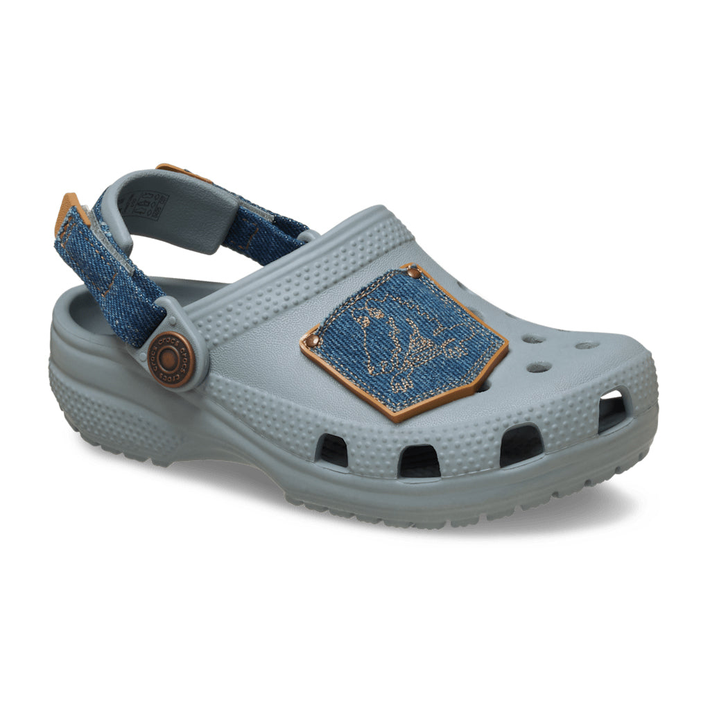 Classic Denim Adjustable Backstrap Clog T