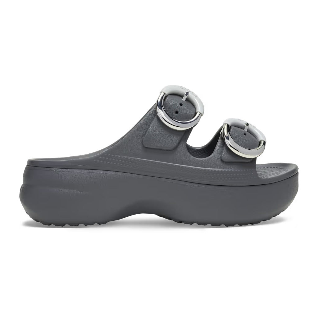 Sat Platform Dipped Buckle Sandal W