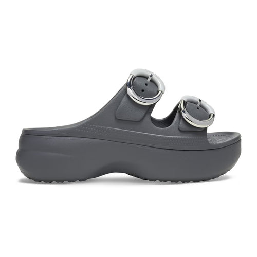 Sat Platform Dipped Buckle Sandal W