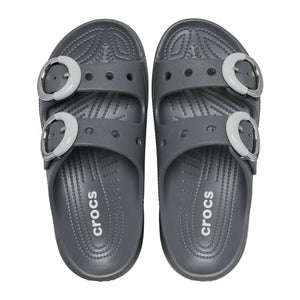 Sat Platform Dipped Buckle Sandal W