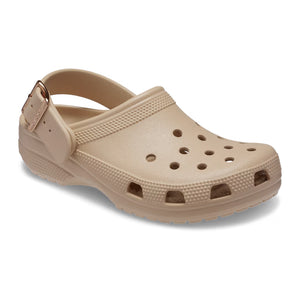Classic Metallic Buckle Clog