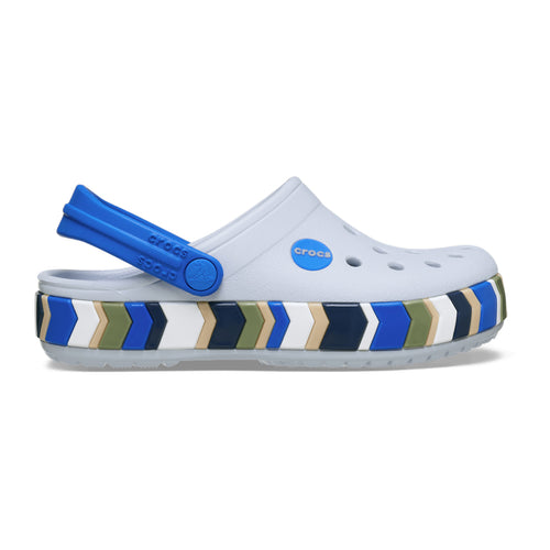 Toddlers' Crocband Chevron Band Clog