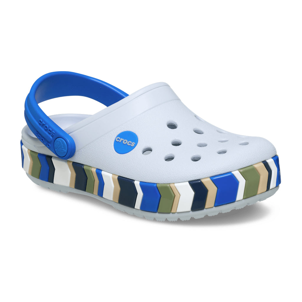Toddlers' Crocband Chevron Band Clog