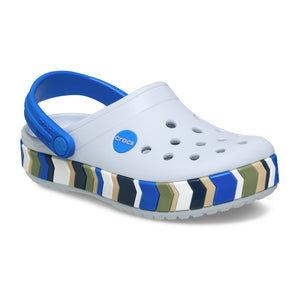 Toddlers' Crocband Chevron Band Clog