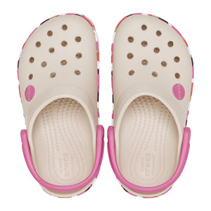 Toddlers' Crocband Chevron Band Clog