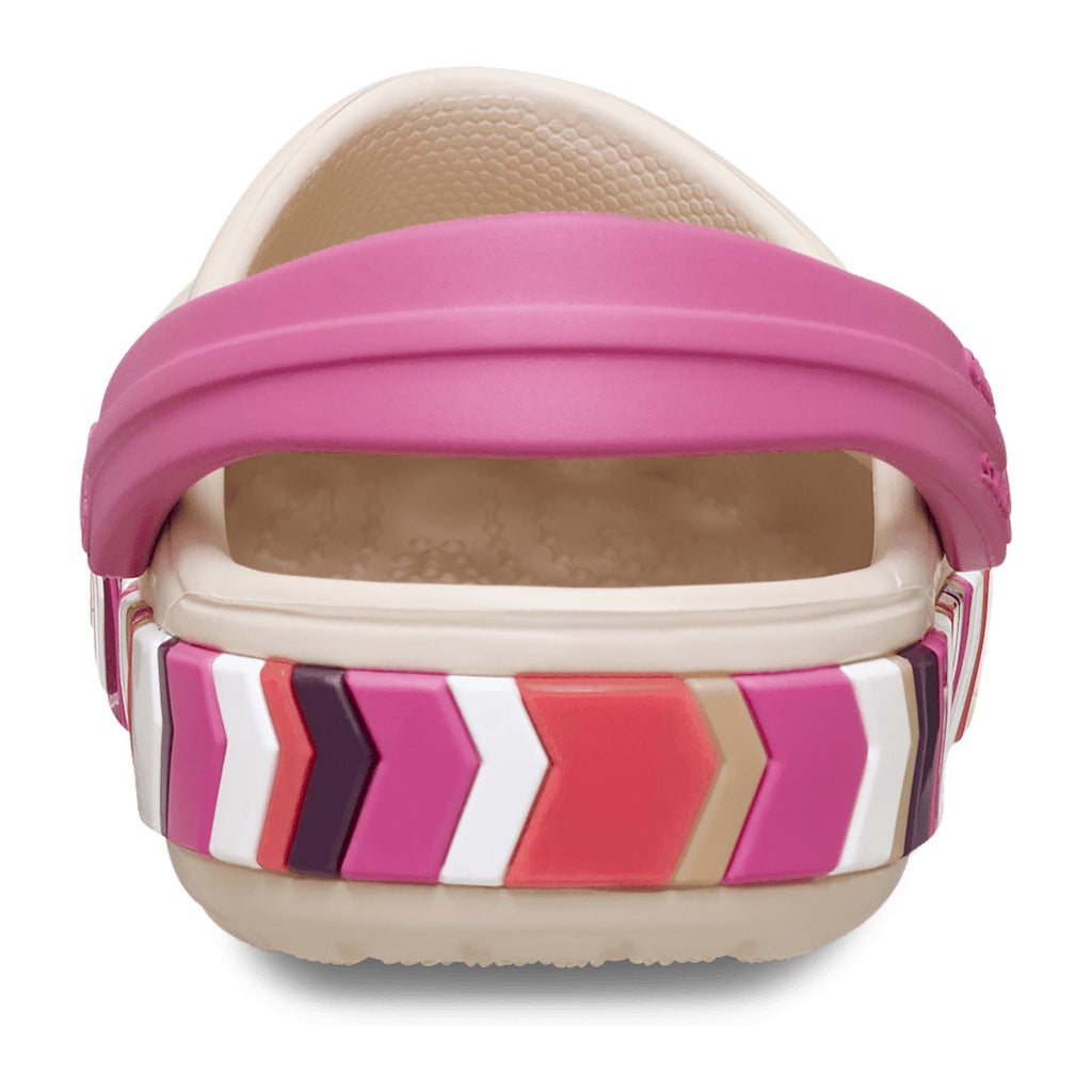 Toddlers' Crocband Chevron Band Clog