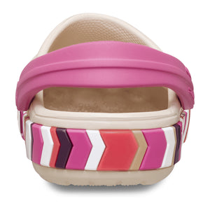 Toddlers' Crocband Chevron Band Clog