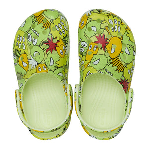 Classic Glow Monster Camo Clog T