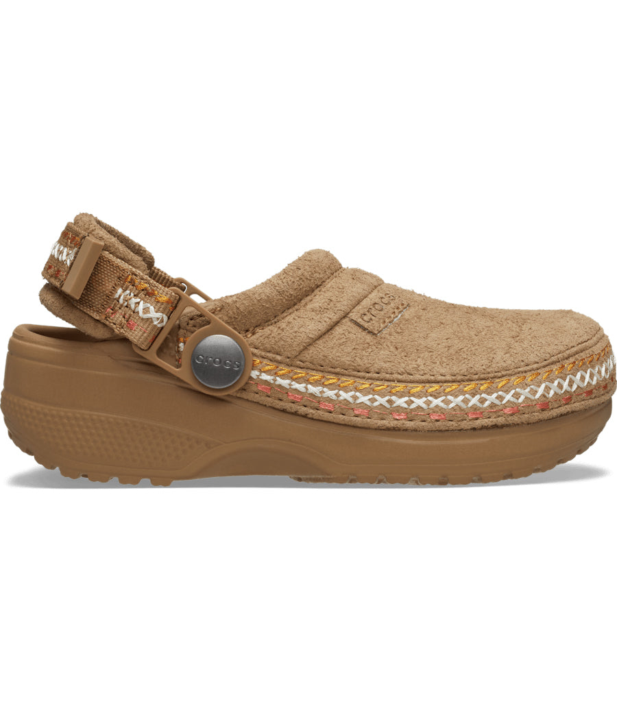 Kids' Classic Crafted Vegan Suede Stitch Clog