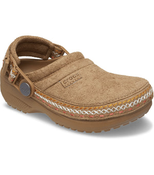 Kids' Classic Crafted Vegan Suede Stitch Clog