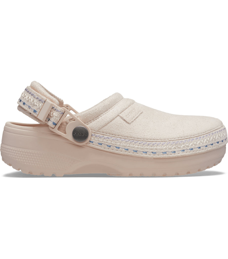 Kids' Classic Crafted Vegan Suede Stitch Clog
