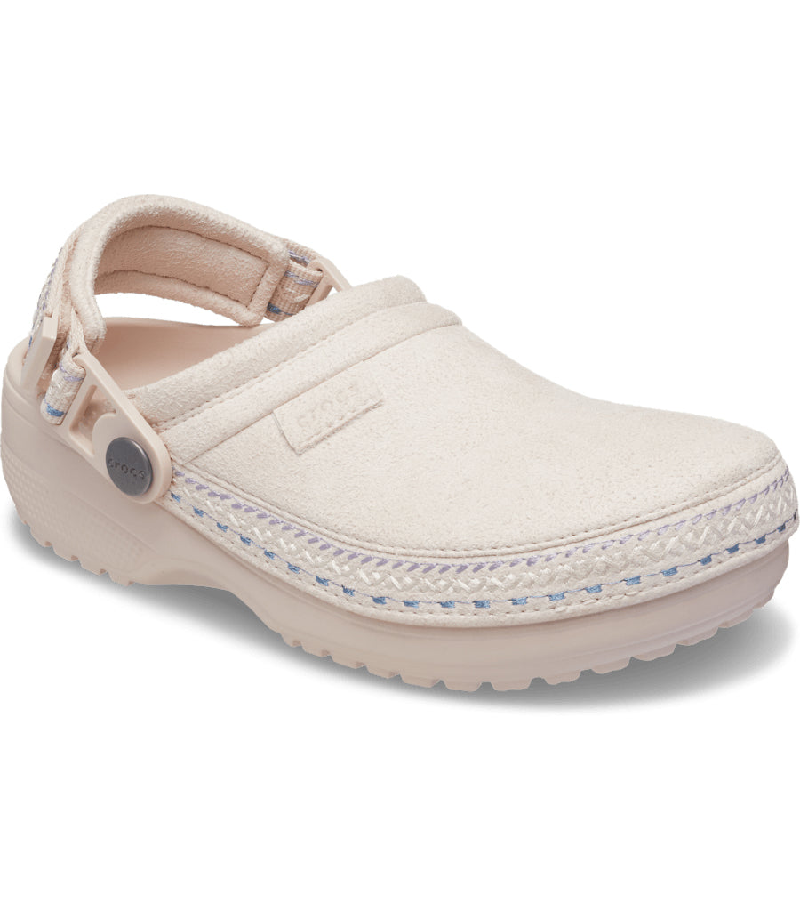 Kids' Classic Crafted Vegan Suede Stitch Clog
