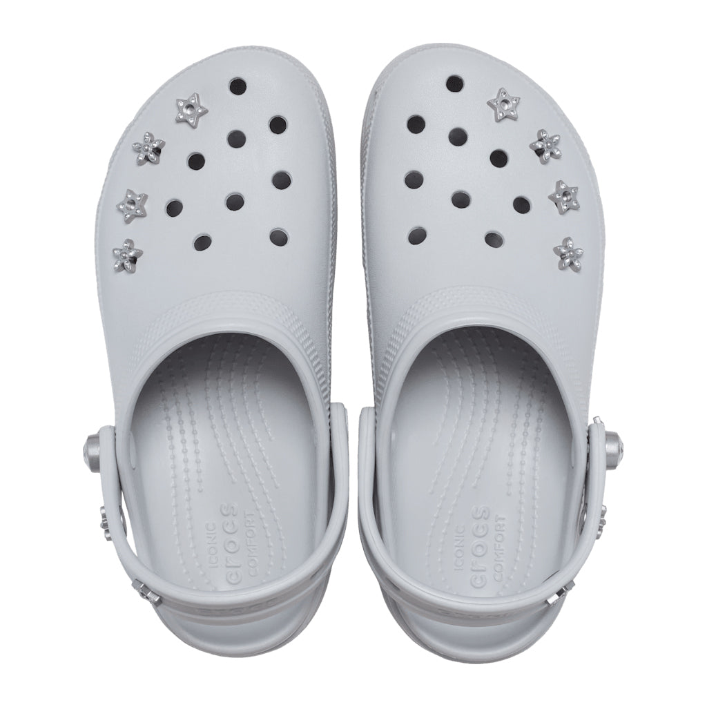 Classic Platform Edgy Beading Clog