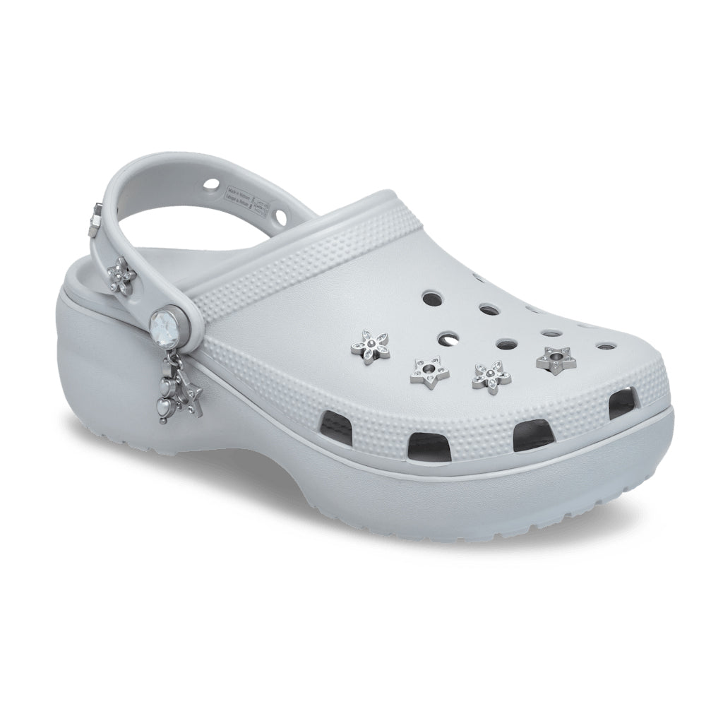 Classic Platform Edgy Beading Clog